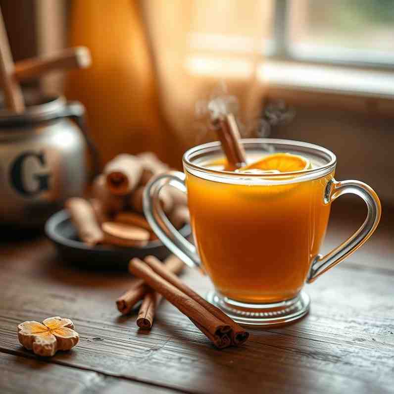 Turmeric Ginger Cinnamon Tea